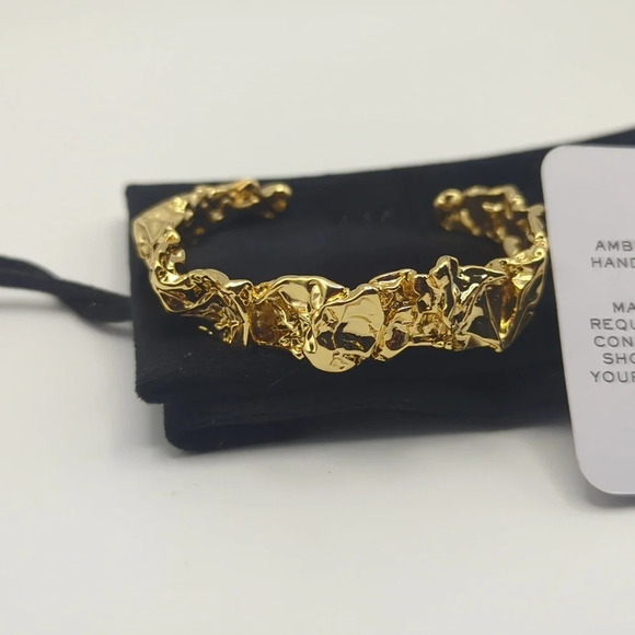 The Emery Bracelet Amber Sceats 24k Plated - Picture 3 of 4